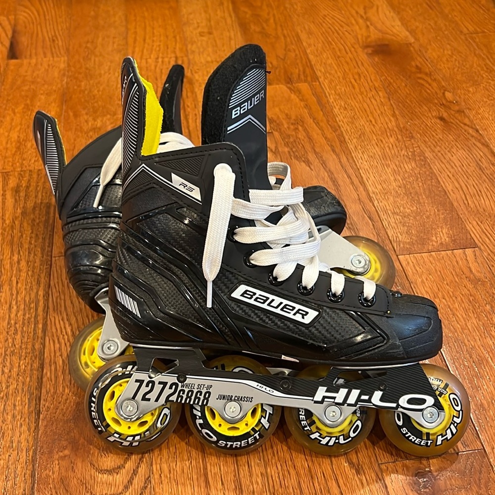 Used Bauer RS inline skates size 3